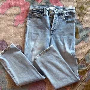 Good American Sky Blue High Rise Jeans